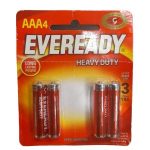 4 حجر افريدي ريموت  1.5 فولت Eveready Super Heavy Duty Battery AAA
