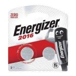 بطارية ليثيوم 2016 Energizer Coin Battery 3v