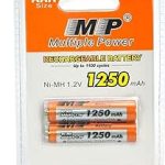 1.2V 1250mAH AAA  Rechargeable Battery Multiple Power